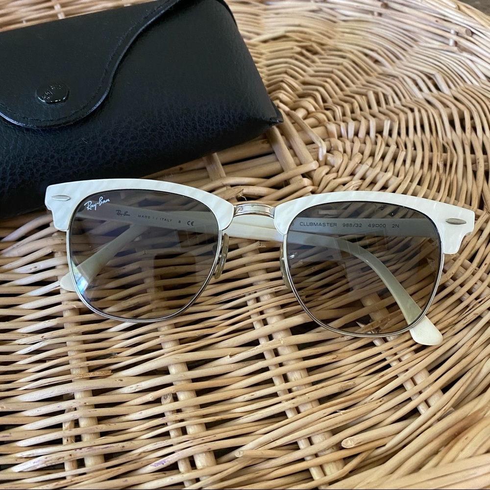 Ray•Ban Mother of Pearl Clubmaster Sunglasses
